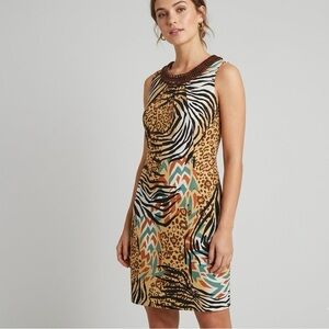 Peter Nygard Linen Shift Dress